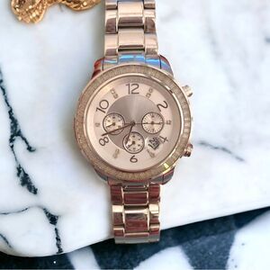 Silpada Finishing Touch Silver CZ Watch